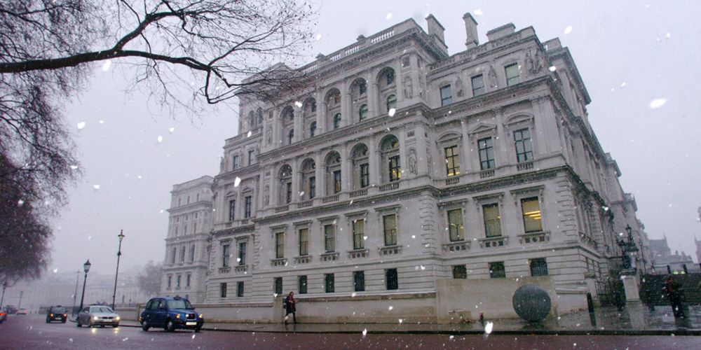 
            The Foreign & Commonwealth Office main building in snow on 16 December 2009. Photo credit: Foreign and Commonwealth Office / Flickr
